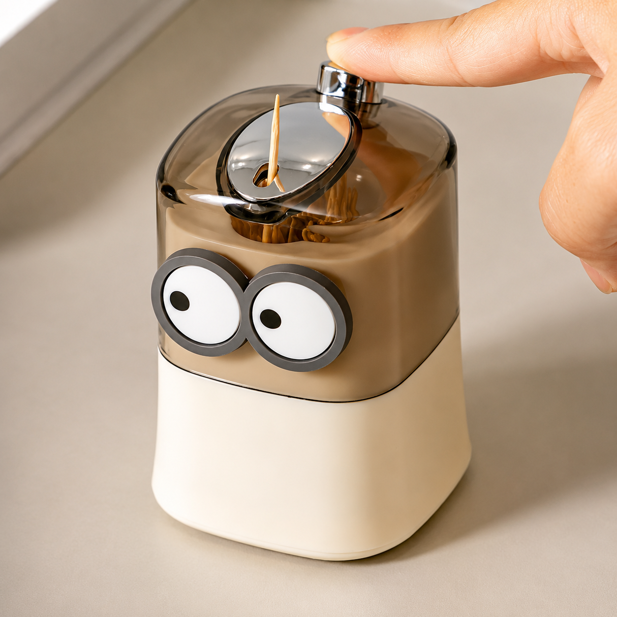 Pop-up Toothpick Holder