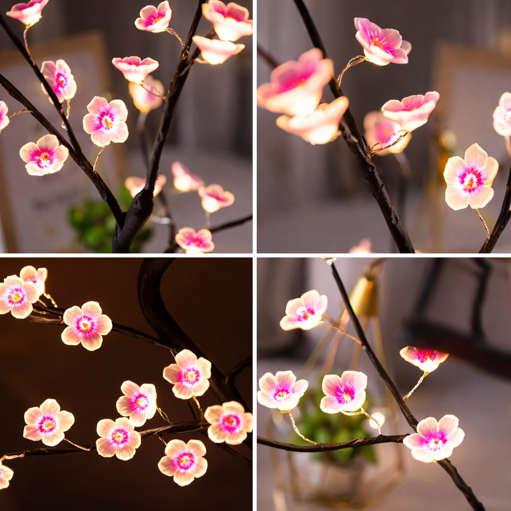 Cherry Blossom LED Bonsai Tree