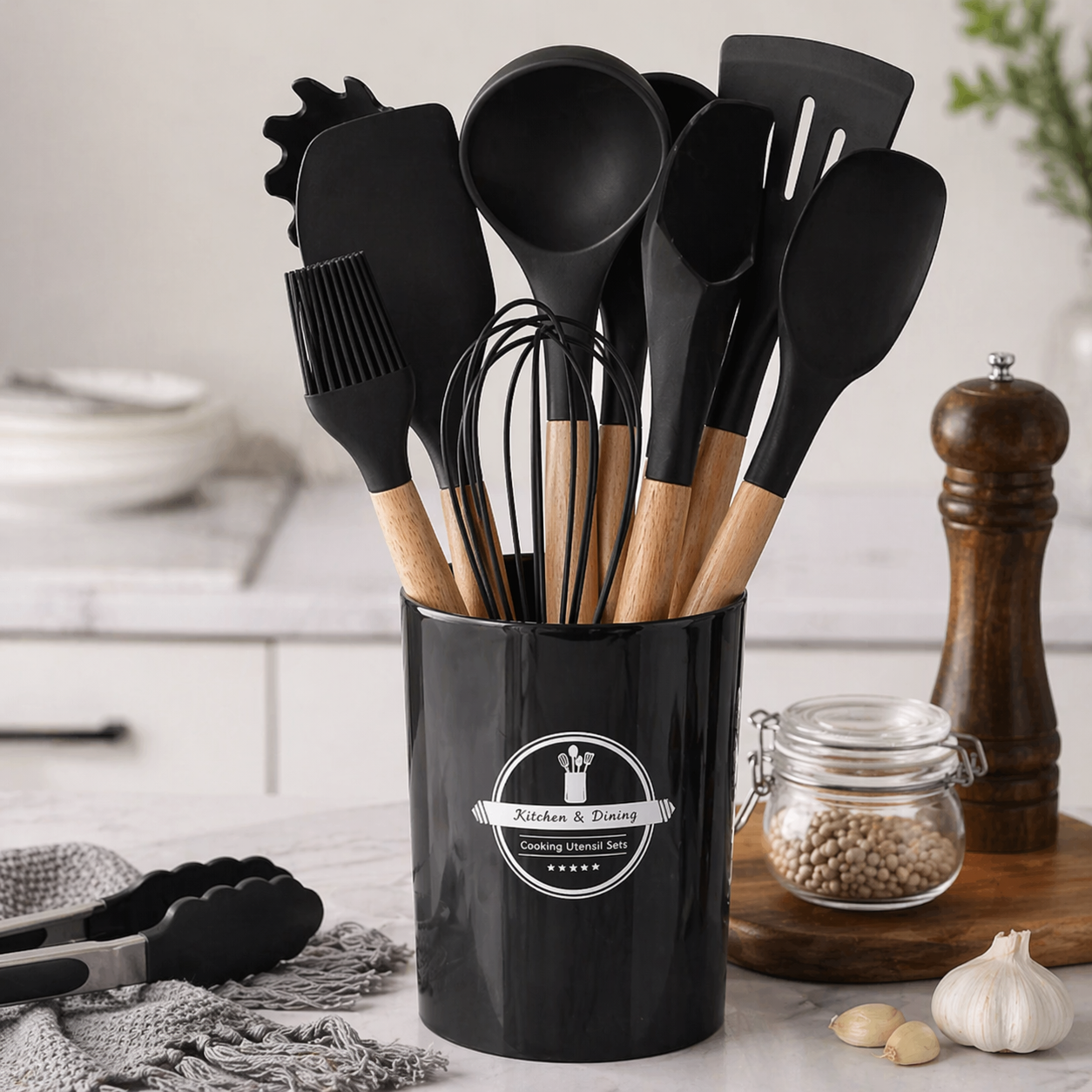 Silicone Kitchen Tools Set