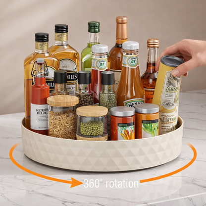 360-Degree Spice Organizer Tray