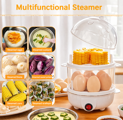 Double Layer Egg Boiler